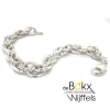 zilveren armband 19.5 cm - 600119 zilveren armband 19.5 cm - 600119