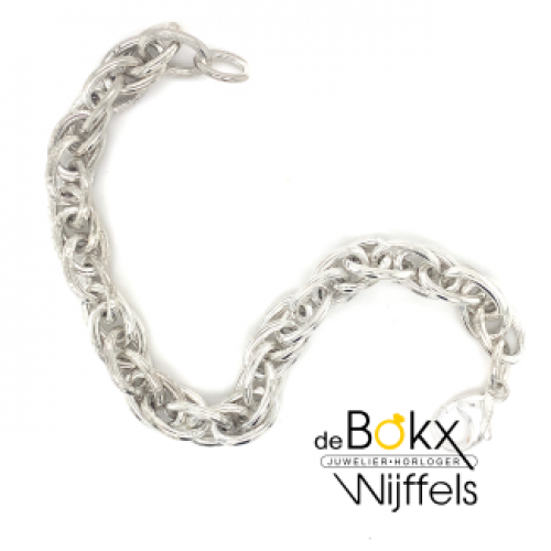 zilveren armband 19.5 cm - 600119 zilveren armband 19.5 cm - 600119