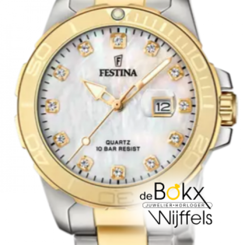 festina dames horloge F20504-2 - 600129