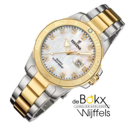 festina dames horloge F20504-2 - 600129