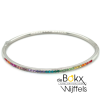 regenboog armband in staal van lotus - 600141 regenboog armband in staal van lotus - 600141