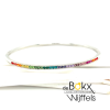 regenboog armband in staal van lotus - 600141 regenboog armband in staal van lotus - 600141