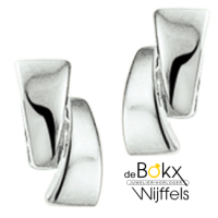 oorknoppen wit goud 7.5mm - 600150 oorknoppen wit goud 7.5mm - 600150