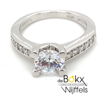ring zilver met zirkonia maat 48 - 600177 ring zilver met zirkonia maat 48 - 600177