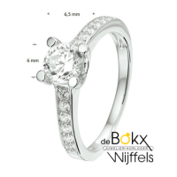 ring zilver met zirkonia maat 50 - 600184 ring zilver met zirkonia maat 50 - 600184