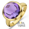 gouden ring met amethist maat 56 - 600203 gouden ring met amethist maat 56 - 600203