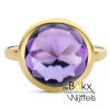 gouden ring met amethist maat 56 - 600203 gouden ring met amethist maat 56 - 600203
