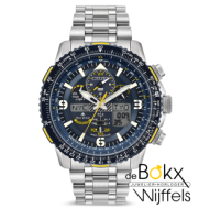 Heren citizen promaster blue angels horloge JY8078-52L radio controlled - 600213