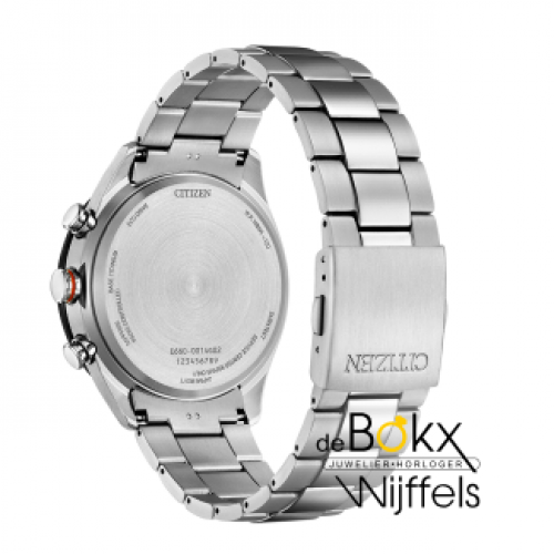 heren citizen radio controlled horloge CB5946-82X met groene wijzerplaat - 600214
