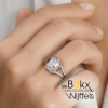 zilveren ring maat 56 met veel zirkonia steentjes - 600221 zilveren ring maat 56 met veel zirkonia steentjes - 600221