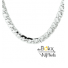 ketting heren 50cm 8.2mm zilver - 600231