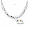 ketting heren 50cm 8.2mm zilver - 600231 ketting heren 50cm 8.2mm zilver - 600231