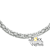 konings ketting 60cm 4mm zilver - 600247 konings ketting 60cm 4mm zilver - 600247