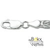 konings ketting 60cm 4mm zilver - 600247 konings ketting 60cm 4mm zilver - 600247