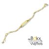 9k goud graveerarmband plaat 5,0 mm 11-13 cm - 600248 9k goud graveerarmband plaat 5,0 mm 11-13 cm - 600248