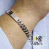 graveerarmband gourmette 6-zijdes geslepen plaat 8,5 mm 21 cm - 600254 graveerarmband gourmette 6-zijdes geslepen plaat 8,5 mm 21 cm - 600254
