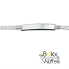 graveerarmband zilver gourmet 6 mm 18cm - 600256 graveerarmband zilver gourmet 6 mm 18cm - 600256