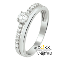 ring zilver met zirkonia in maat 48 - 600292 ring zilver met zirkonia in maat 48 - 600292