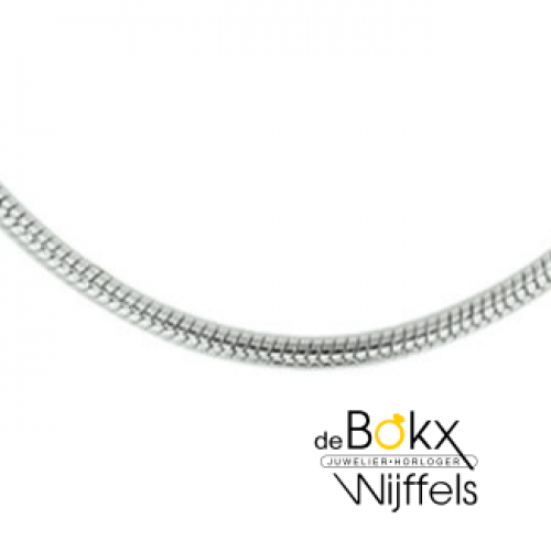 collier slang rond 1,4 mm - 600328 collier slang rond 1,4 mm - 600328