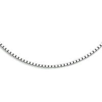 ketting Venetiaans zilver 45cm lang 1.4mm breed - 600329 ketting Venetiaans zilver 45cm lang 1.4mm breed - 600329