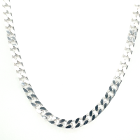 ketting gourmette 6-zijdes geslepen 2,8 mm 50cm lang - 600331 ketting gourmette 6-zijdes geslepen 2,8 mm 50cm lang - 600331