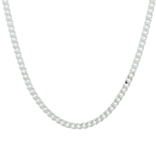 ketting gourmette 6-zijdes geslepen 2,8 mm 50cm lang - 600331