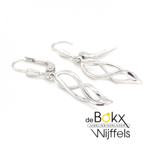 oorhangers met haken zilver 35mm - 600341 oorhangers met haken zilver 35mm - 600341
