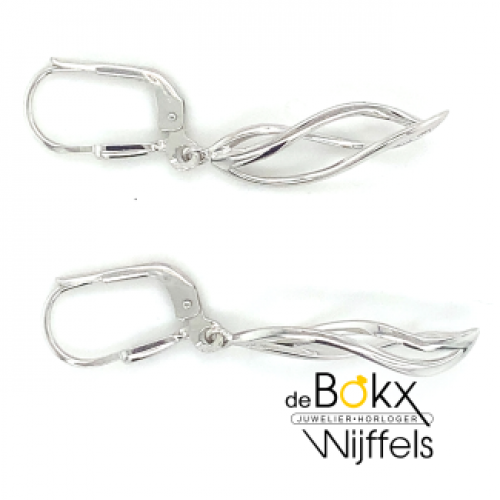 oorhangers met haken zilver 35mm - 600341 oorhangers met haken zilver 35mm - 600341
