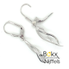 oorhangers met haken zilver 35mm - 600341 oorhangers met haken zilver 35mm - 600341