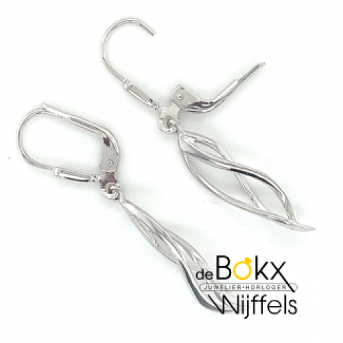 oorhangers met haken zilver 35mm - 600341 oorhangers met haken zilver 35mm - 600341