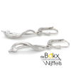 oorhangers met haken zilver met zirkonia 38mm - 600343 oorhangers met haken zilver met zirkonia 38mm - 600343