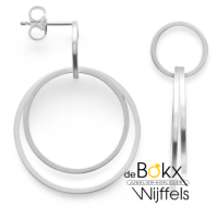oorknoppen hangend in zilver "Summer Breeze" 31mm - 600352 oorknoppen hangend in zilver "Summer Breeze" 31mm - 600352