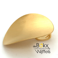 Ronde hanger zilver verguld mat afgewerkt - 600356 Ronde hanger zilver verguld mat afgewerkt - 600356