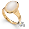 Ring Magisch Maanlicht zilver verguld met witte maansteen 54 - 600362 Ring Magisch Maanlicht zilver verguld met witte maansteen 54 - 600362