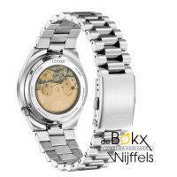 Citizen automaat horloge NJ0150-81Z met gele wijzerplaat . - 600365 Citizen automaat horloge NJ0150-81Z met gele wijzerplaat . - 600365