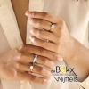 ring zilver met zirkonia "halo" maat 56 - 600370 ring zilver met zirkonia "halo" maat 56 - 600370