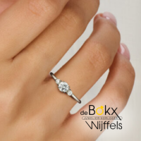 ring met zirkonia steentjes in zilver maat 56 - 600372 ring met zirkonia steentjes in zilver maat 56 - 600372