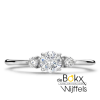 ring met zirkonia steentjes in zilver maat 56 - 600372 ring met zirkonia steentjes in zilver maat 56 - 600372