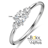 ring met zirkonia steentjes in zilver maat 56 - 600372 ring met zirkonia steentjes in zilver maat 56 - 600372