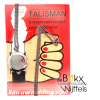 SOS talisman in staal met ketting - 600413