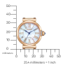 rose kleurige dames horloge van citizen met diamanten EM1063-89D - 600419 rose kleurige dames horloge van citizen met diamanten EM1063-89D - 600419