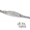 Zilveren kinds graveerarmband met hartje in zilver 11-13cm - 600441 Zilveren kinds graveerarmband met hartje in zilver 11-13cm - 600441