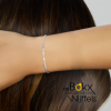 armband valkenoog met tussenstuk 2,4 mm 16 + 3 cm - 600490 armband valkenoog met tussenstuk 2,4 mm 16 + 3 cm - 600490