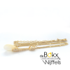 Zilver vergulde ketting en hanger Carezza met zirkonia en mop parel - 600508 Zilver vergulde ketting en hanger Carezza met zirkonia en mop parel - 600508