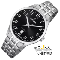 Festina heren horloge cijfers en datum F20466-3 - 600515 Festina heren horloge cijfers en datum F20466-3 - 600515