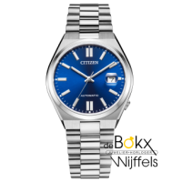 citizen automaat heren horloge NJ0150-81L met blauwe wijzerplaat - 600527 citizen automaat heren horloge NJ0150-81L met blauwe wijzerplaat - 600527