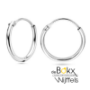 oorringen zilver 13mm - 600535 oorringen zilver 13mm - 600535