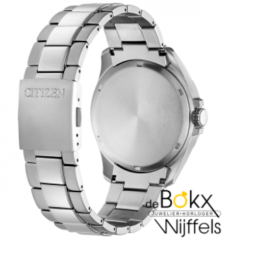citizen heren horloge titanium met datum BM7470-84E - 600538