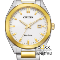 citizen heren horloge met eco-drive en datum BM7624-82A - 600546 citizen heren horloge met eco-drive en datum BM7624-82A - 600546