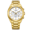 Citizen horloge goud kleurig chronograaf CA4592-85A - 600547